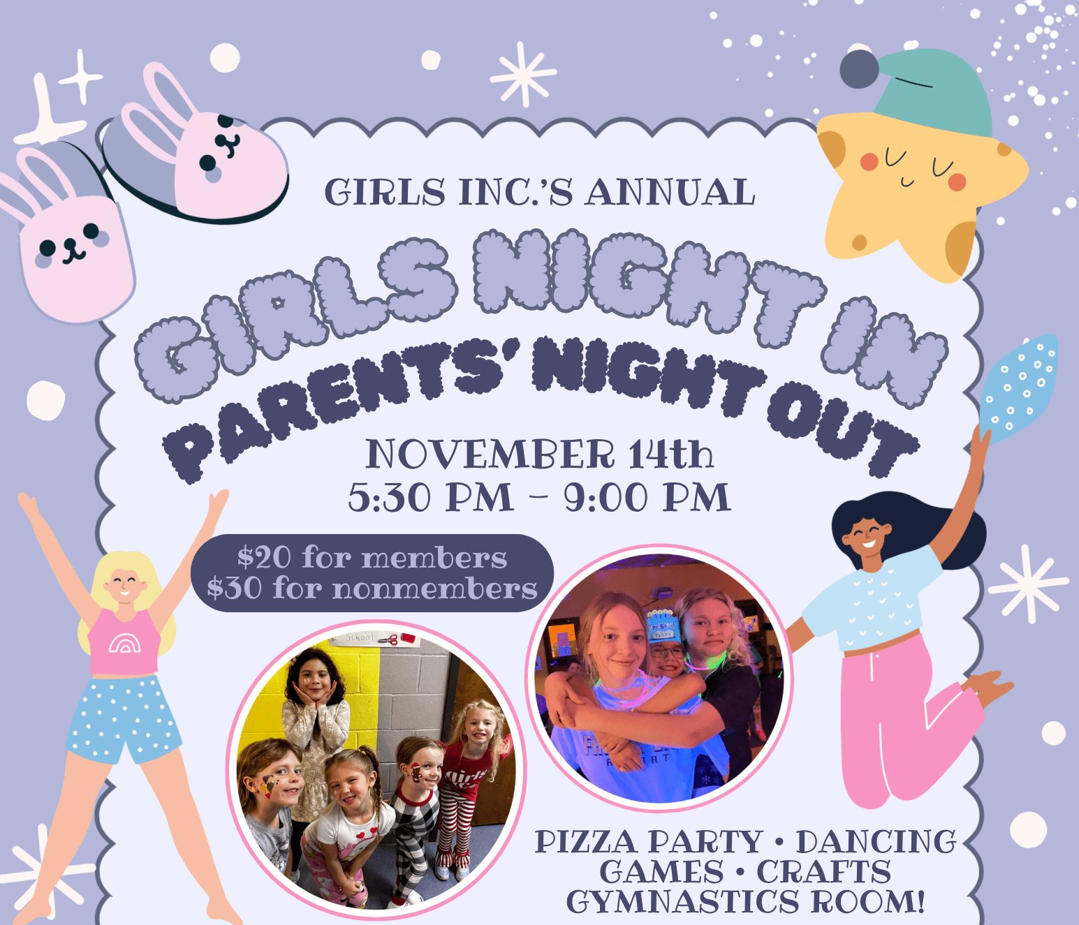 Lock-In: Girls’ Night In, Parents’ Night Out